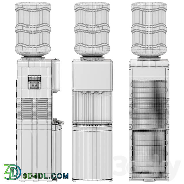 Water cooler PANASONIC Household appliance 3D Models