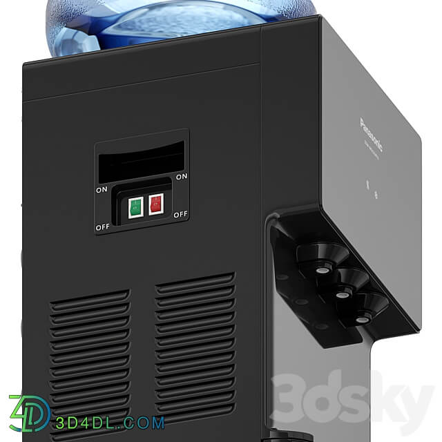 Water cooler PANASONIC Household appliance 3D Models