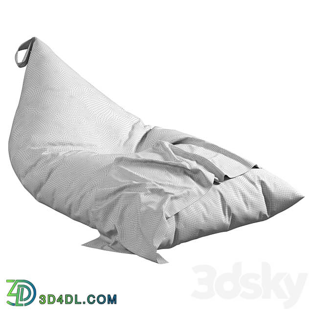 Bean Bag Chair Cover 3D Models