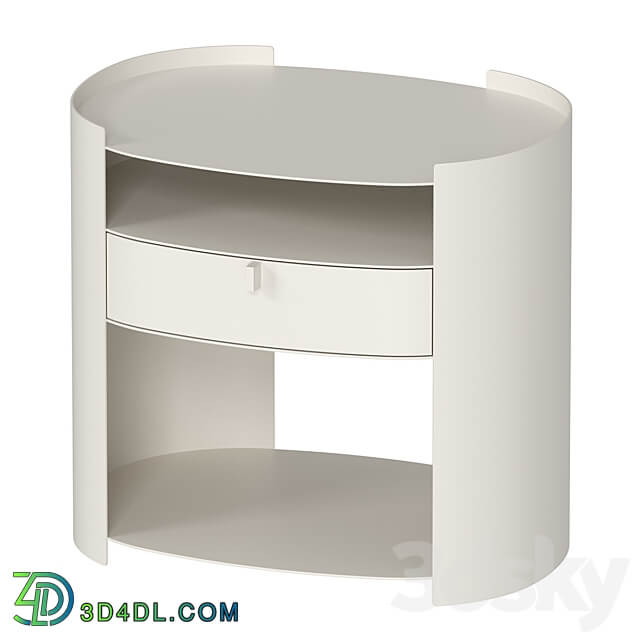 Bedside table Flow LOTUS Sideboard Chest of drawer 3D Models