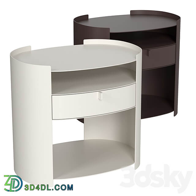 Bedside table Flow LOTUS Sideboard Chest of drawer 3D Models