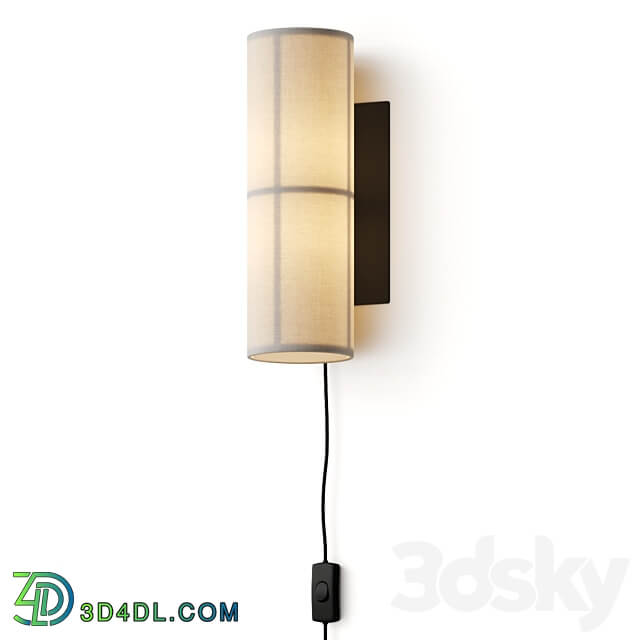 Menu Hashira Wall Lamp 3D Models