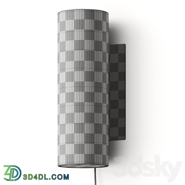 Menu Hashira Wall Lamp 3D Models