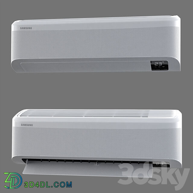 Air conditioner Samsung AR9500T Wind Free 3D Models