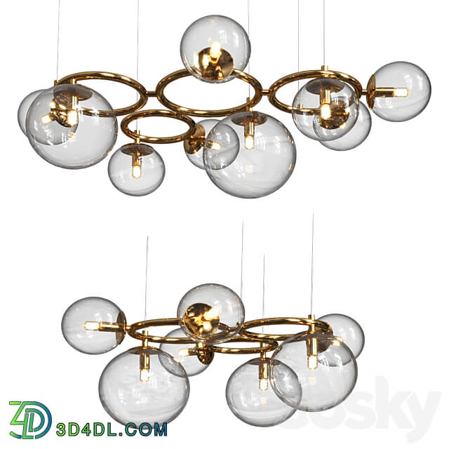 Lampatron Poldi Amber Pendant light 3D Models