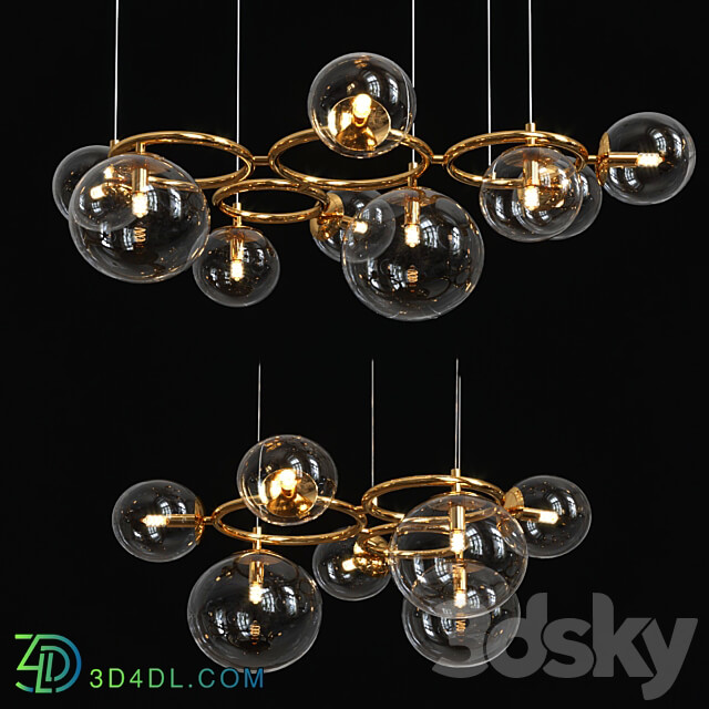 Lampatron Poldi Amber Pendant light 3D Models