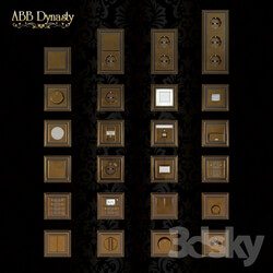 Miscellaneous Outlets and switches Abb Dynasty antique brass 
