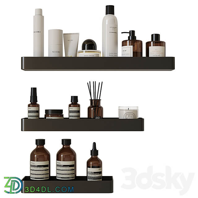 Decorative bathroom set 10 3D Models