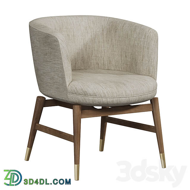 COUPE DINING CHAIR by Bakerfurniture 3D Models