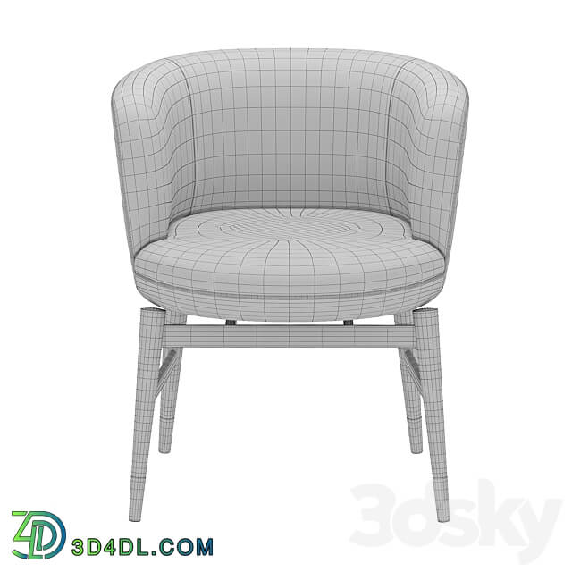 COUPE DINING CHAIR by Bakerfurniture 3D Models