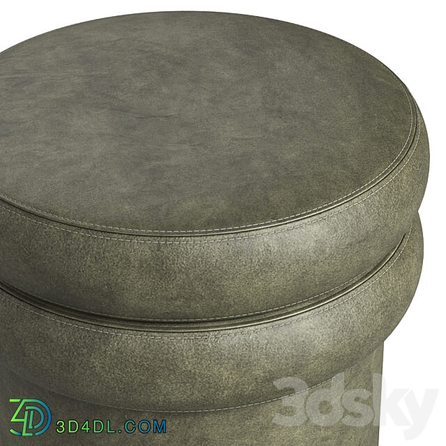 Pouf Gallotti Radice Stami 3D Models