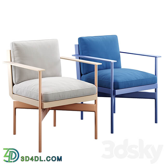 GANDIABLASCO ONDE corona vray Table Chair 3D Models