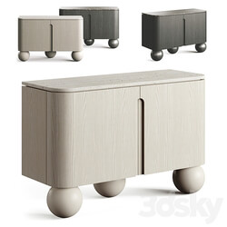 Le Berre Vevaud Olbia Commode Sideboard Chest of drawer 3D Models 