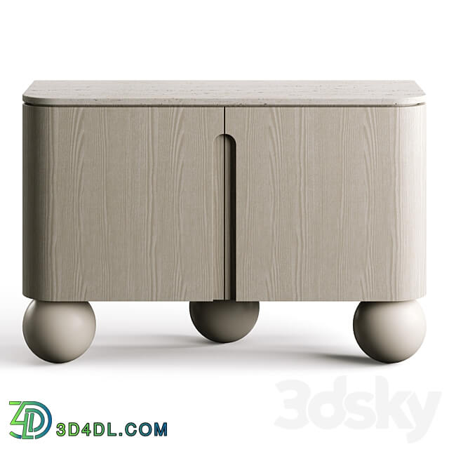 Le Berre Vevaud Olbia Commode Sideboard Chest of drawer 3D Models