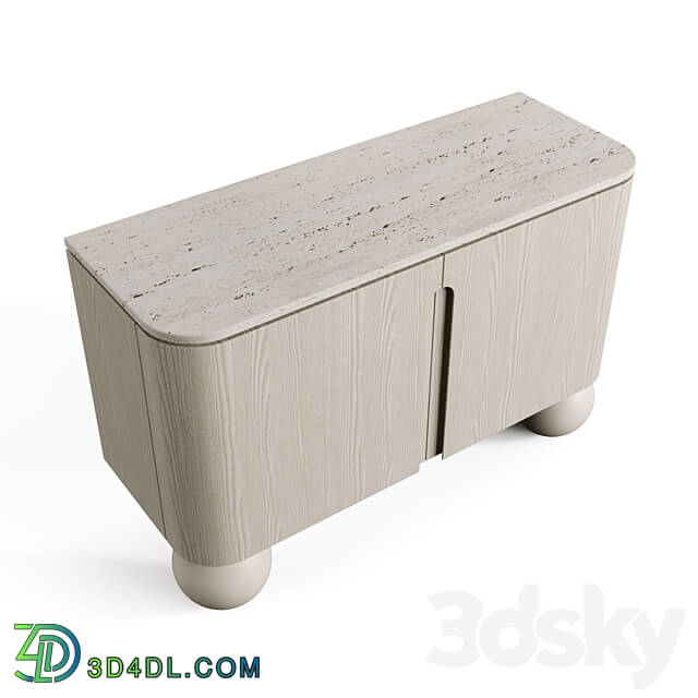 Le Berre Vevaud Olbia Commode Sideboard Chest of drawer 3D Models