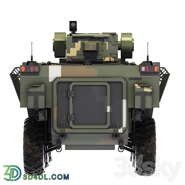 BTR Otaman 3 2019 3D Models