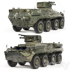 BTR 3E 2002 3D Models 