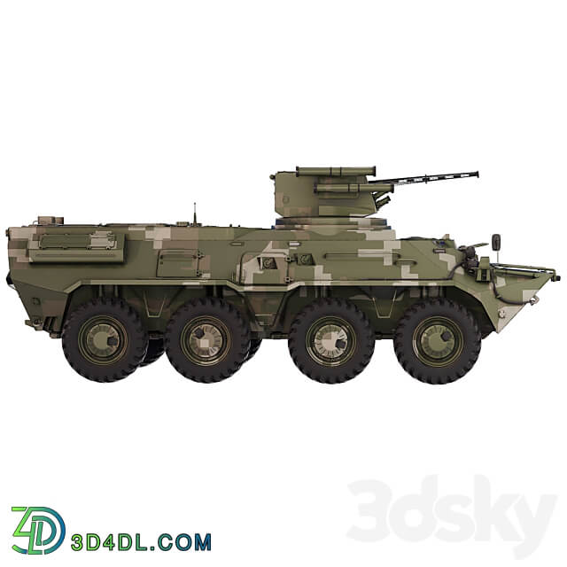 BTR 3E 2002 3D Models