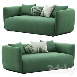 Cozy 2 seat Sofa by MDF Italia 3D Models 