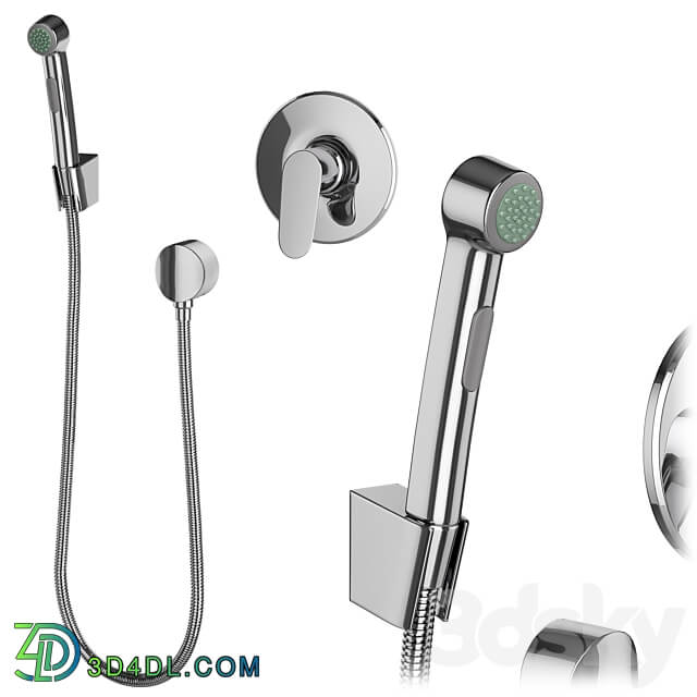 Hansgrohe set 173 mixers and shower systems Faucet 3D Models