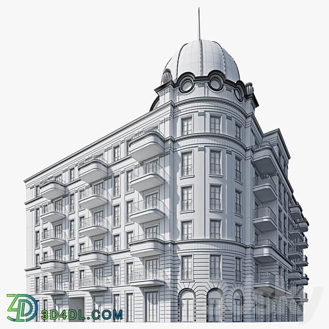 residential building 18 3D Models