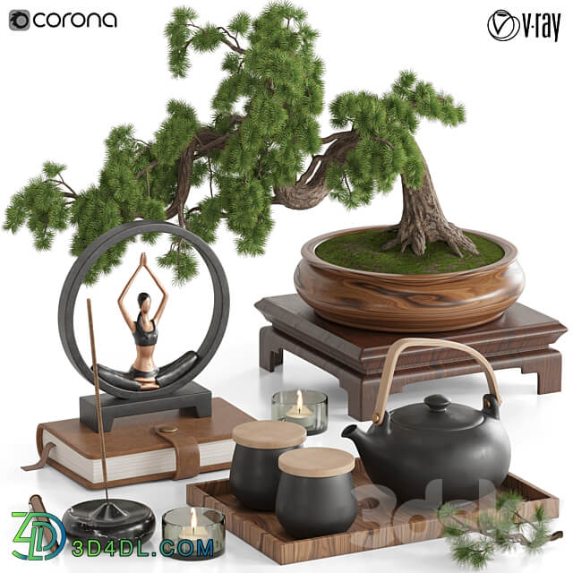 decorative set 23 3D Models