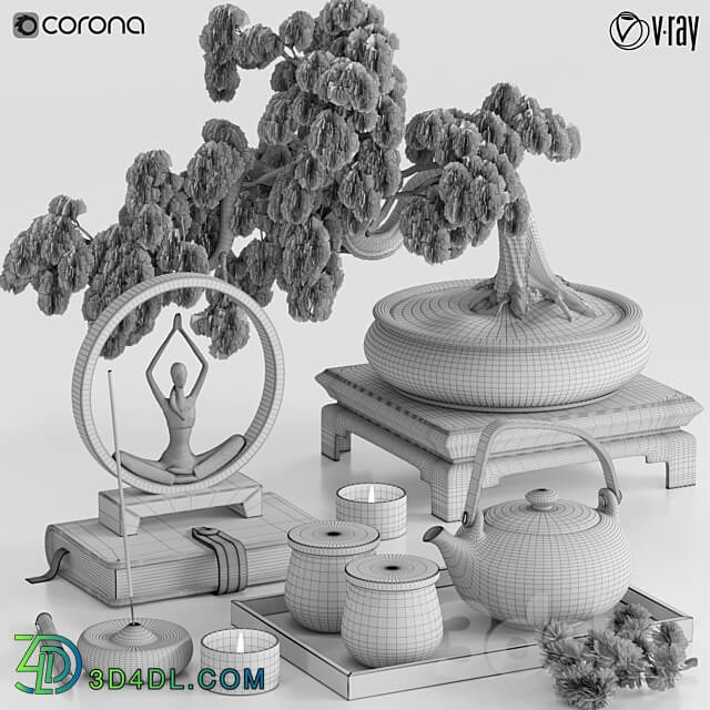 decorative set 23 3D Models