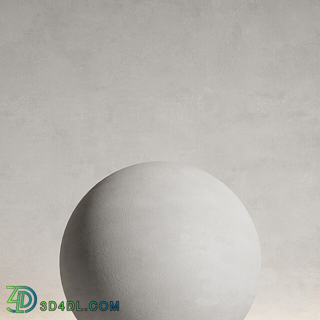 Decorative plaster. Seamless decorative plaster material 44 Stone 3D Models