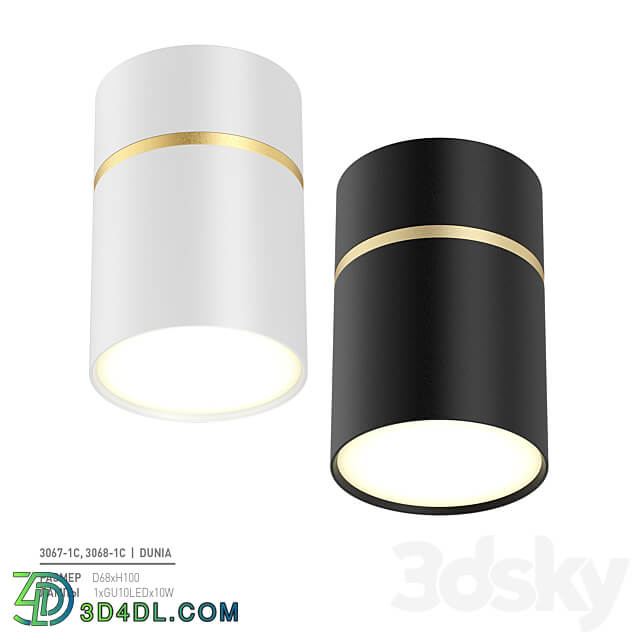 Favorite 3067 1C 3068 1C Ceiling lamp 3D Models