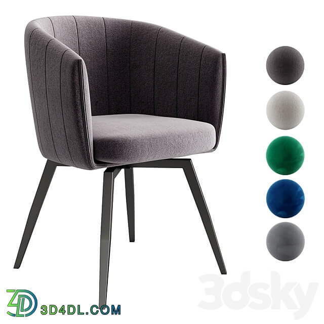 Swivel chair MELON AksHome 3D Models