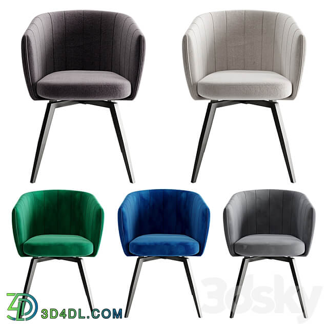 Swivel chair MELON AksHome 3D Models