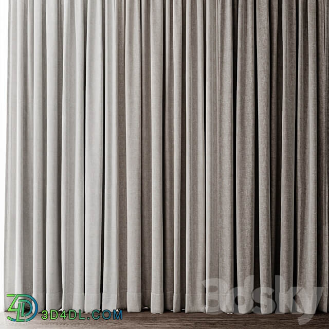 Curtains 1 3D Models