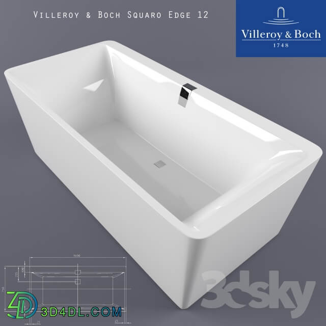 Villeroy boch squaro edge 12