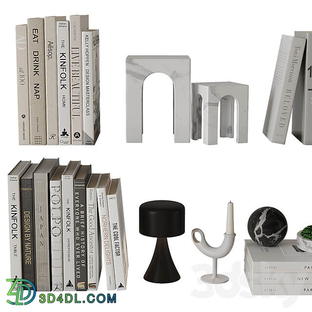 Decorative Set 18 3D Models