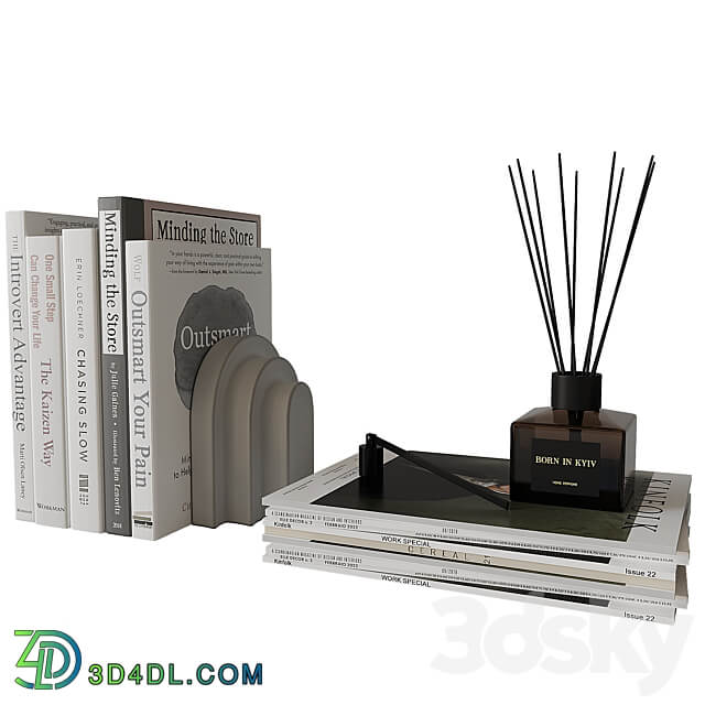 Decorative Set 18 3D Models