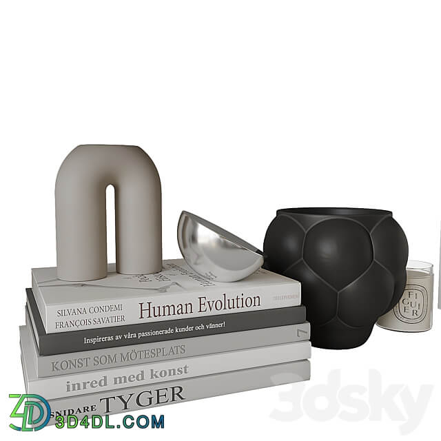 Decorative Set 18 3D Models