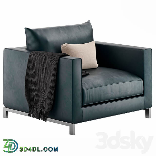Reversi armchair by Molteni C 3D Models