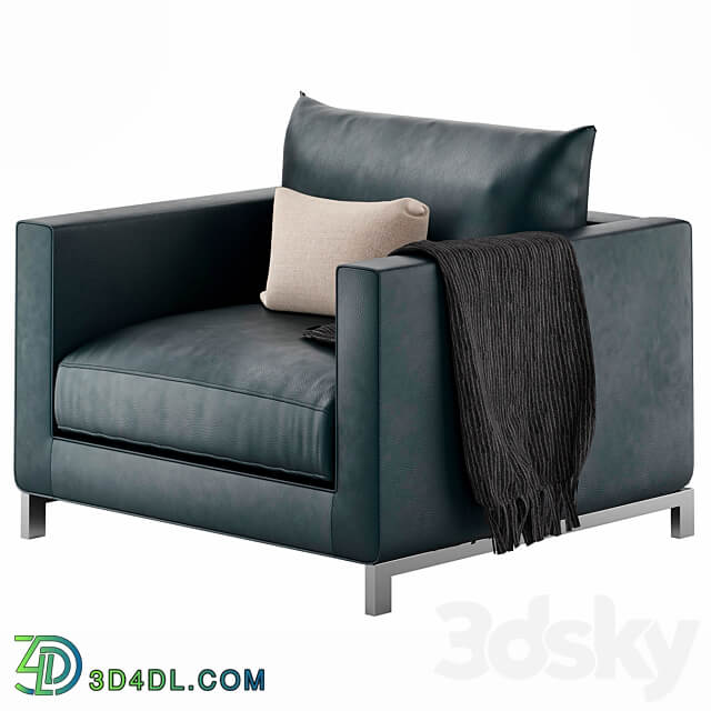 Reversi armchair by Molteni C 3D Models