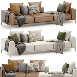 Romeo lounge sofa by Flexform 3D Models 