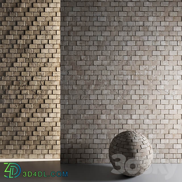 Mrf Rustic Bricks 3D Models