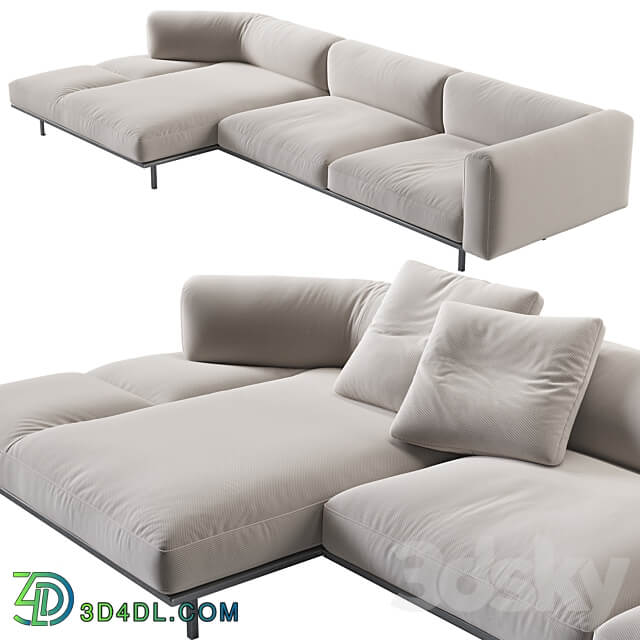 Knoll Matic Sofa 2 3D Models