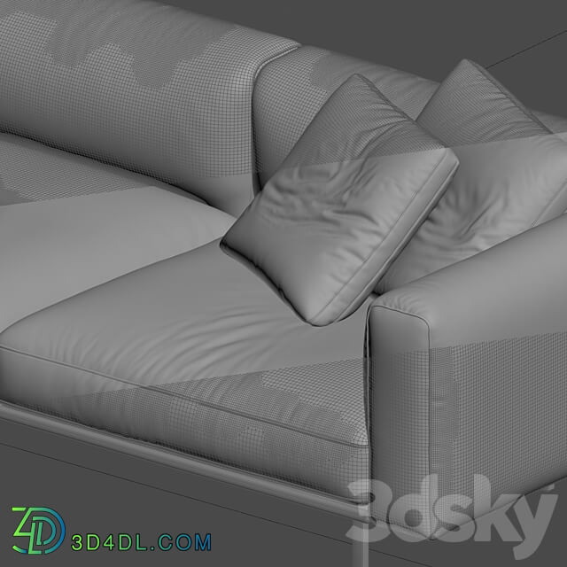 Knoll Matic Sofa 2 3D Models