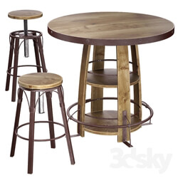 Table Chair Bayshore Pub Table Set 