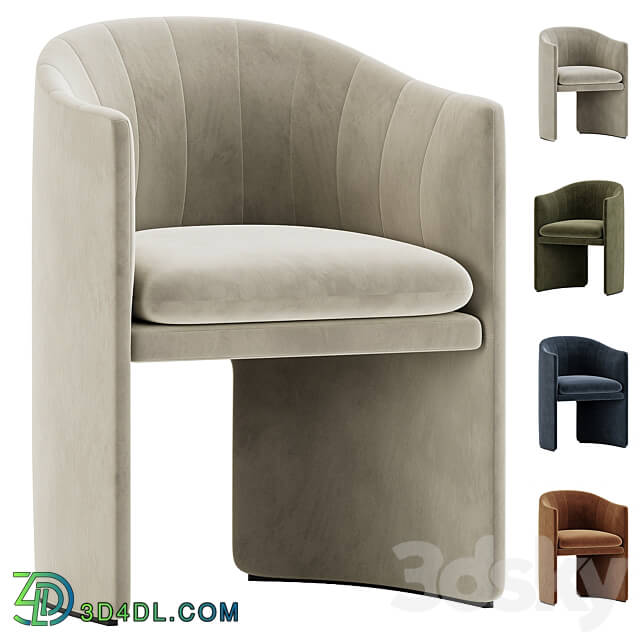 Lofar Dining Chair Skandium 3D Models