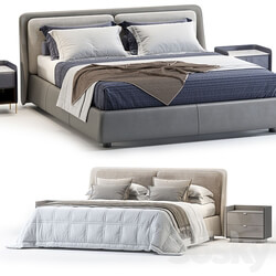 Ditreitalia Bend Bed Bed 3D Models 
