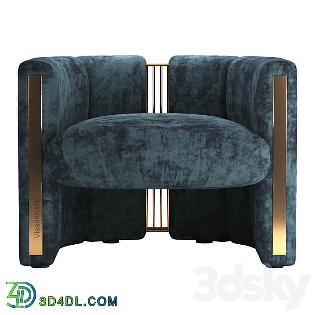 Petra Armchair Visionnaire 3D Models