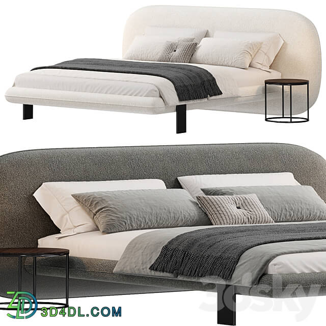 Wabi Bed by Sabaitalia Bed 3D Models