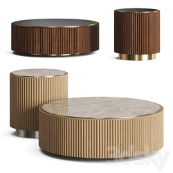 Ana Roque Plum Coffee Tables 3D Models 