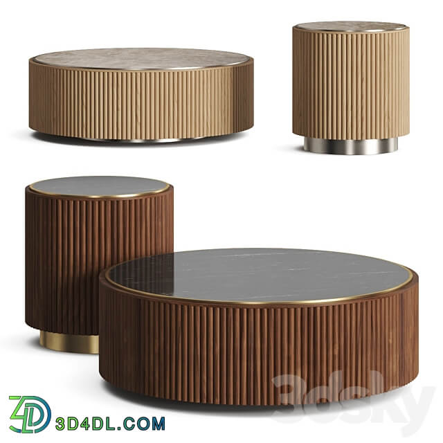 Ana Roque Plum Coffee Tables 3D Models
