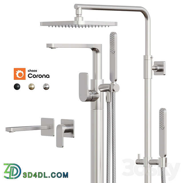 Faucets & Shower Hotbath Gal Water Faucet Set 4